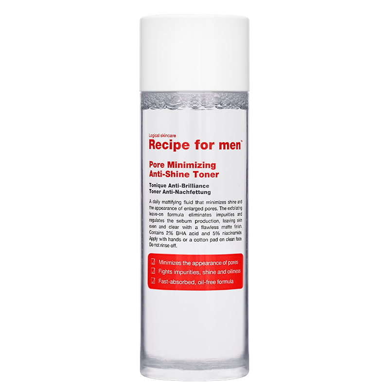 Recipe For Men Pore Minimizing Anti-Shine Toner (100 ml)