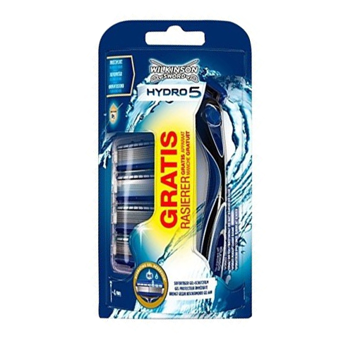 Wilkinson Hydro5 Barberskraber (Inkl. 5 Barberblade)