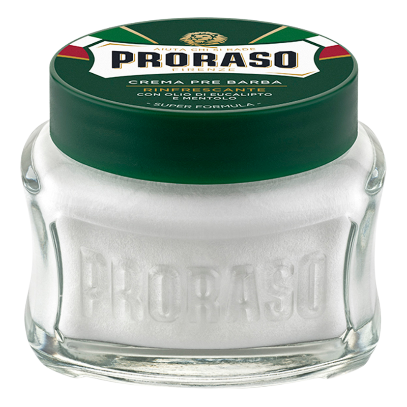 Proraso Pre-Shave Cream - Eucalyptus Oil & Menthol (100 ml)