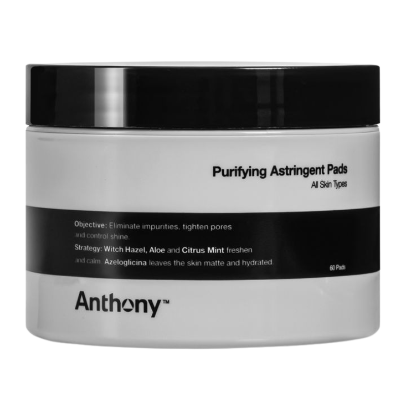 Anthony Logistics Purifying Astringent Pads (60 stk)