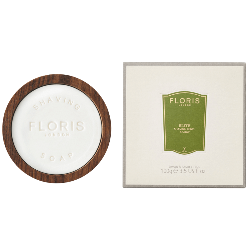 Floris The Gentleman Barbersåpe I Treskål Elite (100 gr)