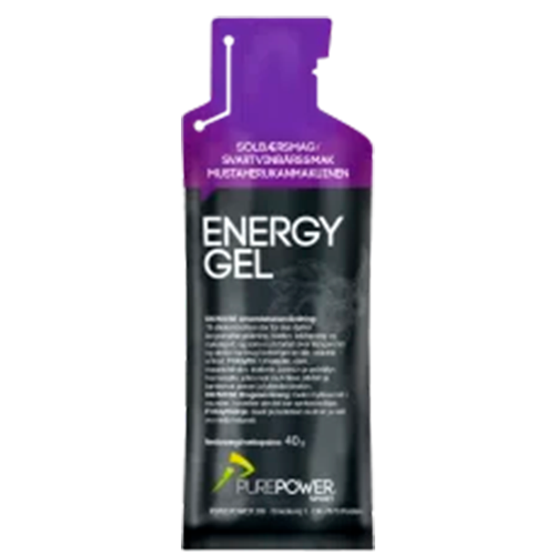 PurePower Energy Gel Solbær (40 g)