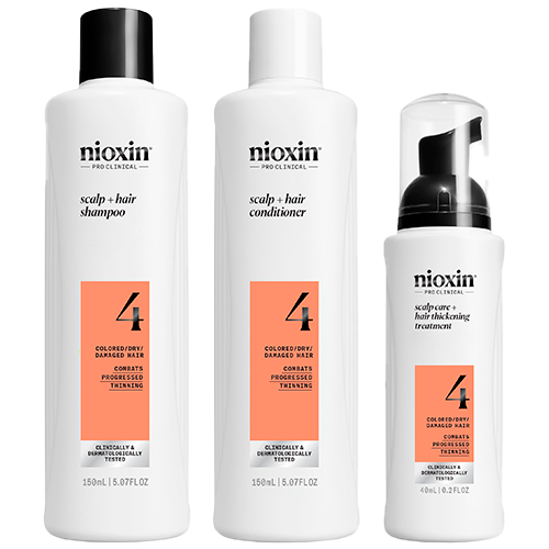 Nioxin Hair System Kit 4 For Damaged Coloured Hair