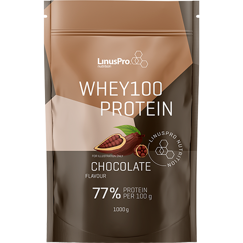 LinusPro Nutrition PURE WHEY100 - Chokolade (1 kg)