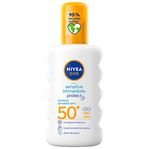 Nivea Sensitive Soothing Spray SPF50+ (200 ml)