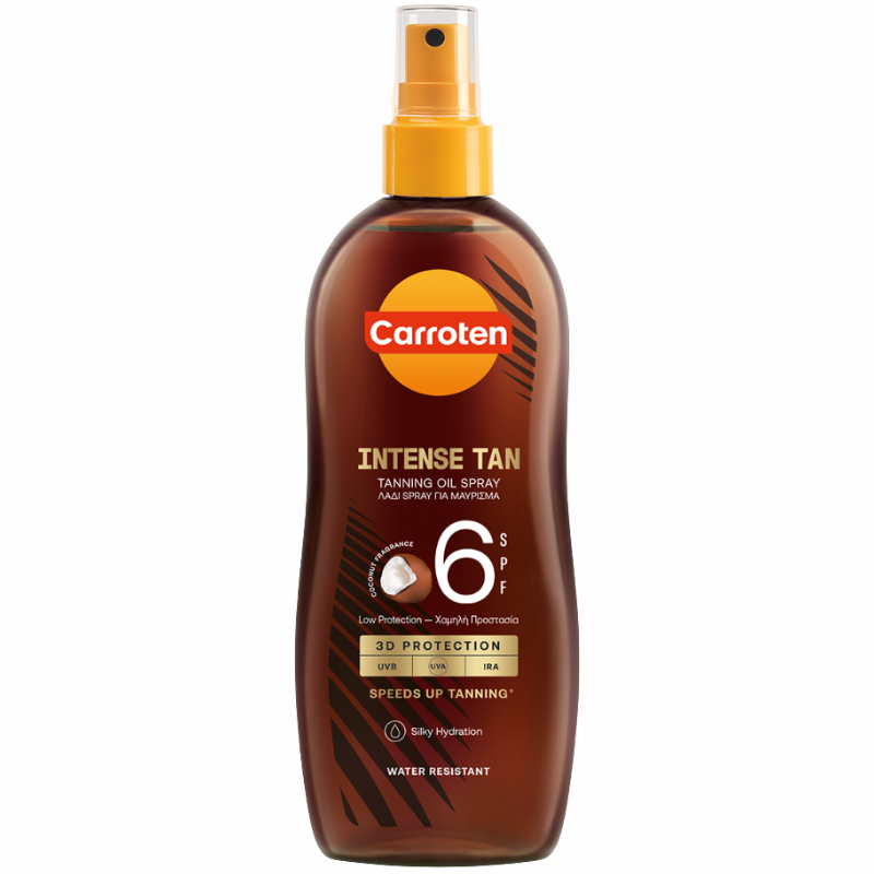 Carroten Intense Tan Oil Spray SPF 6 (200 ml)