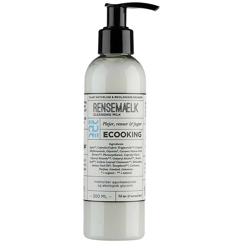 Ecooking Rensemælk 200 ml.