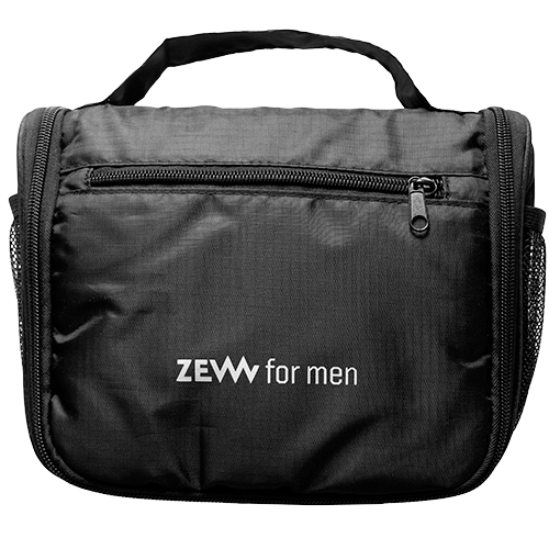 Zew for Men Black Cosmetic Bag (1 stk)