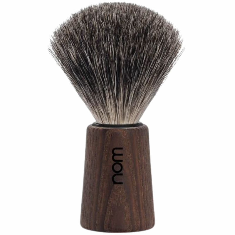 Nom Shaving Theo Barberkost Pure Badger Dark Ash (1 stk)