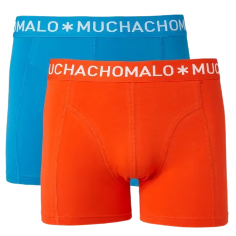 MuchachoMalo 2-Pack Boxershorts (Rød/Blå)-Small
