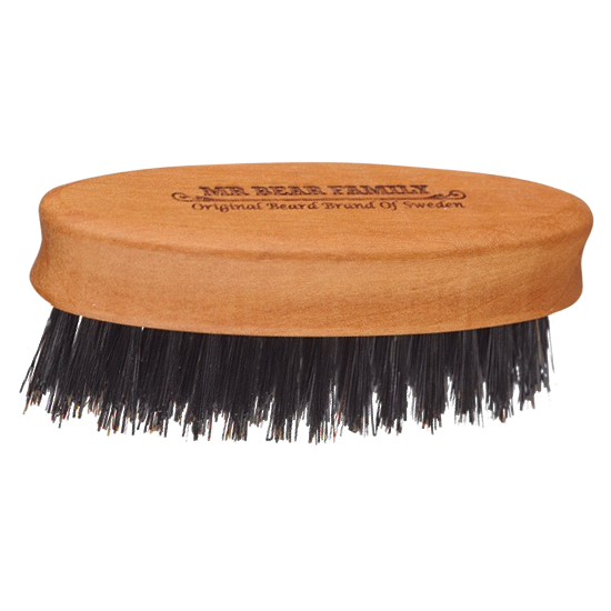 Mr. Bear Family Beard Brush Rejsestørrelse