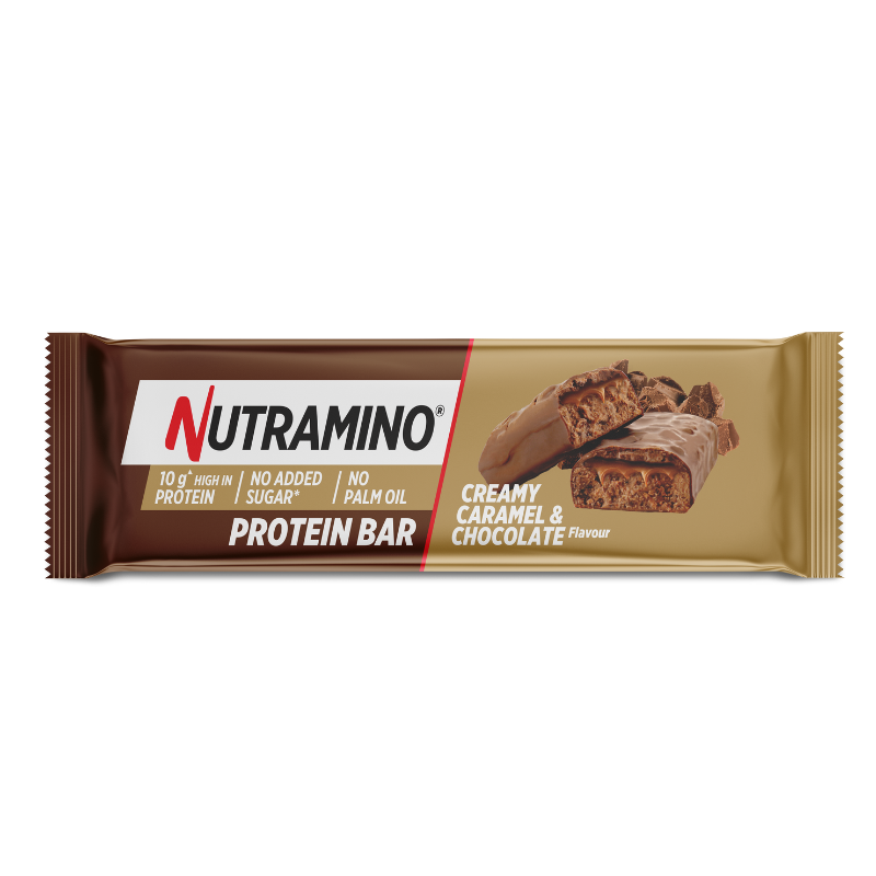 Nutramino Creamy Caramel & Chocolate Flavour Protein Bar (55 g)