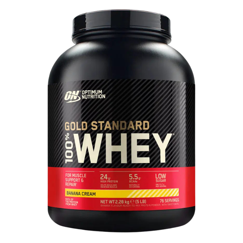 Optimum Nutrition 100% Whey Gold Standard Banana Cream (2280 g)