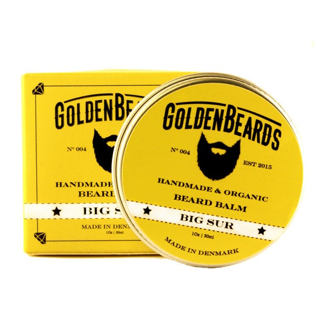Golden Beards Økologisk Skjeggbalm – Big Sur (30 ml)