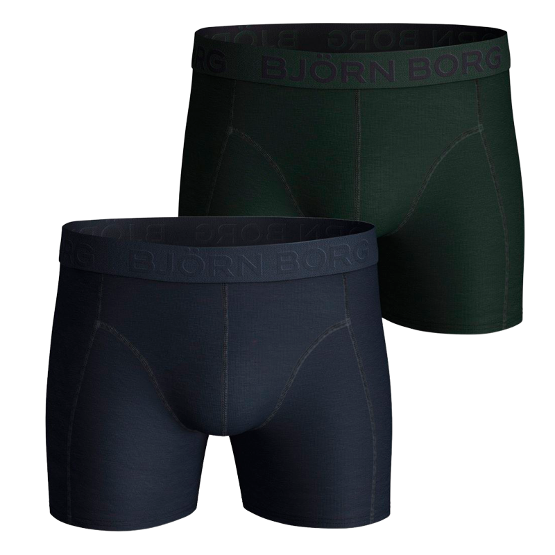 Björn Borg Seasonal Solid Night Sky - L (2 pak)