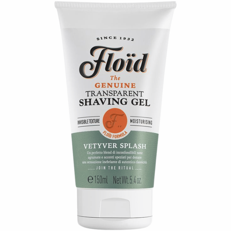 Floïd Transparent Shaving Gel Vetyver Splash (150 ml)