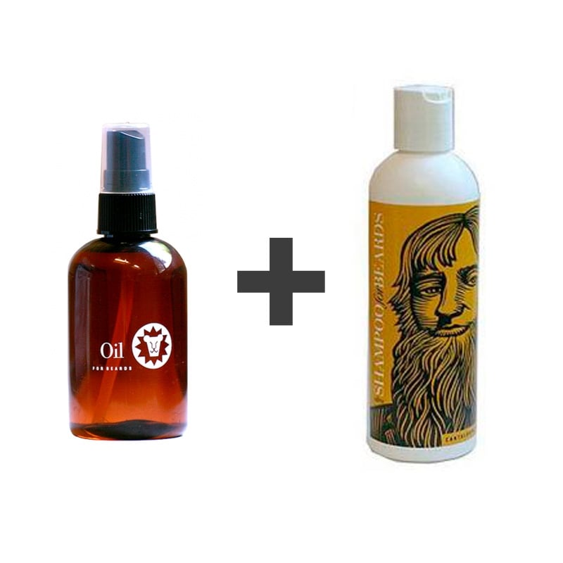 Beardsley Skægolie (118 ml) + Beardsley Skægshampoo (Cantaloupe Flavor - 236 ml)