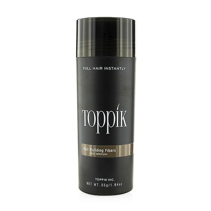 Toppik Brun - Mikrofibre som bekjemper hårtap (55 g)