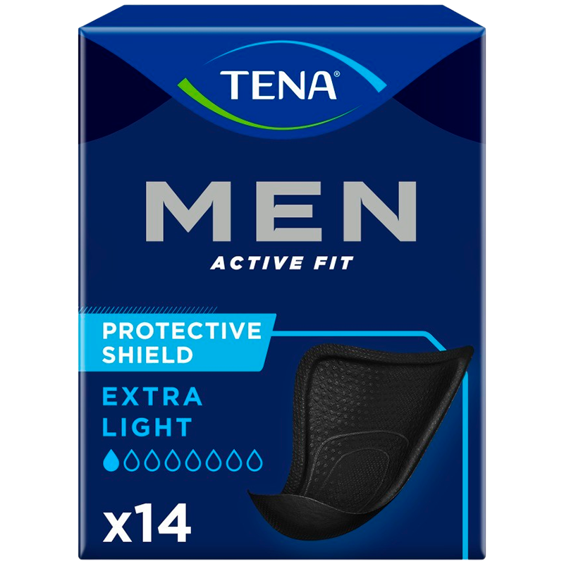 Tena Men Active Fit Protective Shield Extra Light (14 stk)