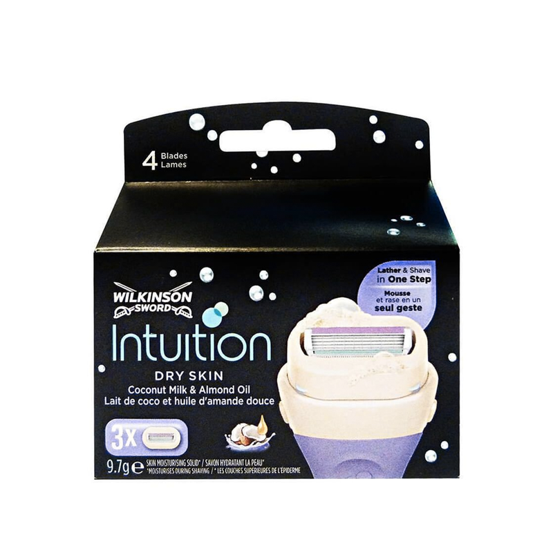Wilkinson Sword Intuition Dry Skin Barberblade (3 stk)