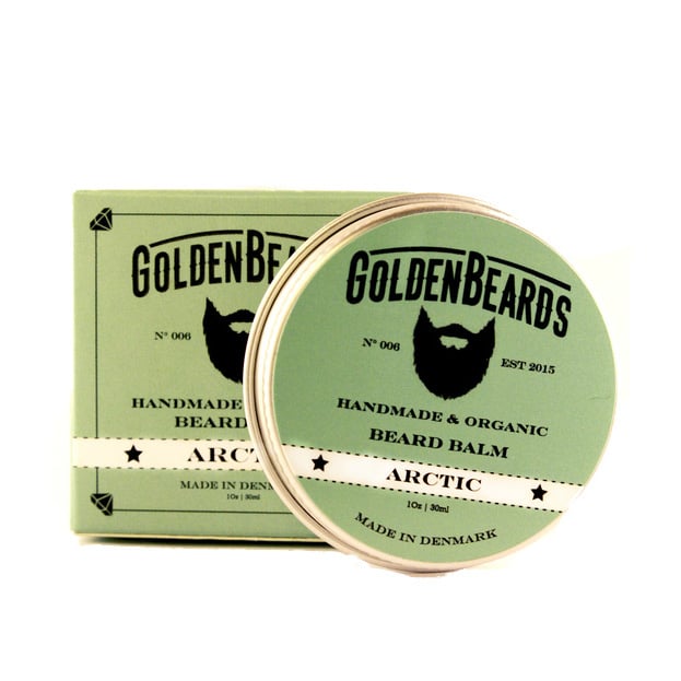 Golden Beards Økologisk Skjeggbalsam – Arctic (30 ml)