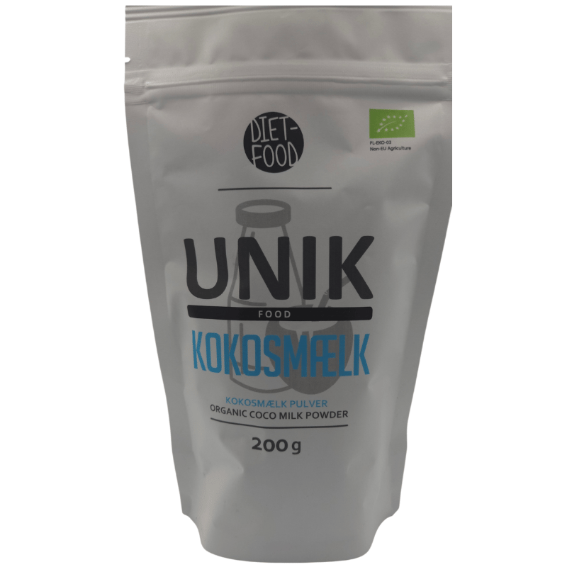 Unik Food Kokosmælk Pulver Ø (200 g)