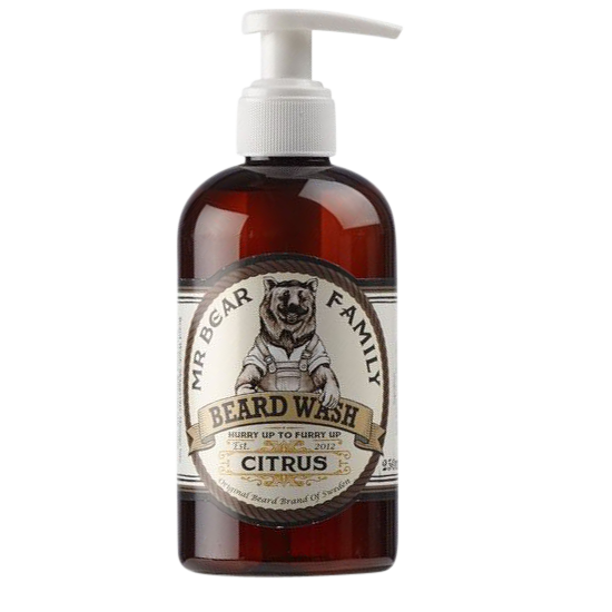 Mr. Bear Family Skjegg Såpe Sitrus (250 ml)