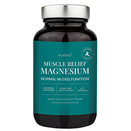Nordbo Muscle Relief Magnesium (90 kaps)