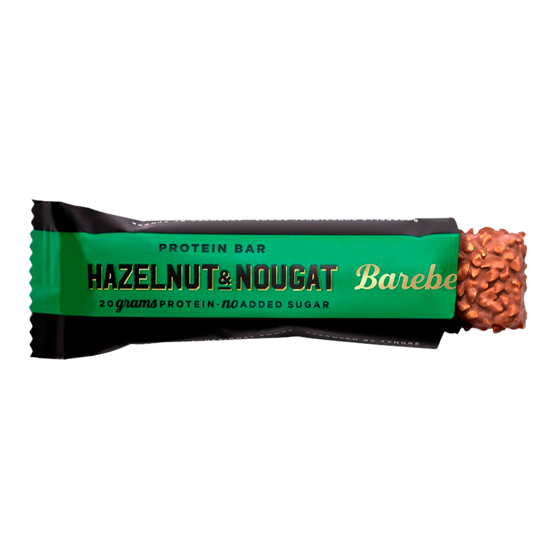 Barebells Protein Bar Hasselnødder Nougat (55 g)