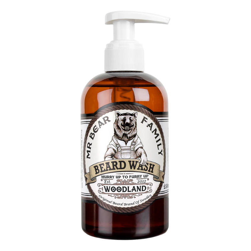 Mr. Bear Family Skæg Sæbe Woodland (250 ml)