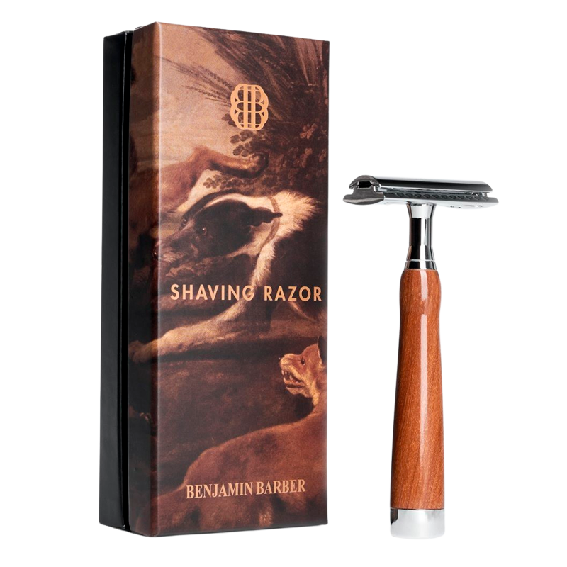 Benjamin Barber Classic Safety Razor Wood (1 stk)