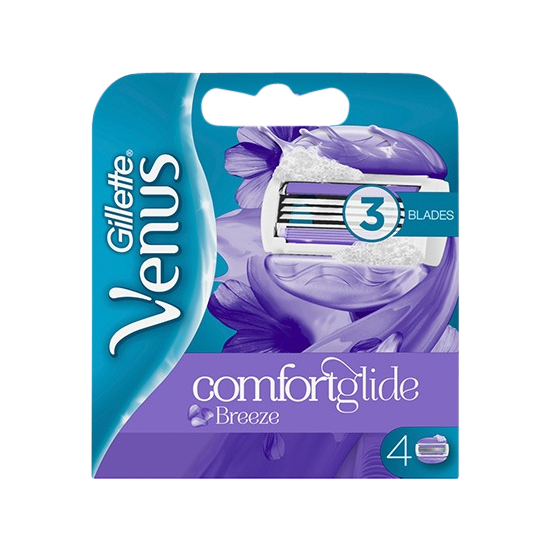 Gillette Venus Comfortglide Breeze Barberblade (4 stk)