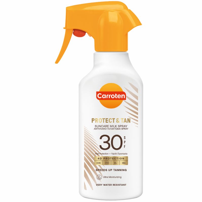 Carroten Protect & Tan Milk Trigger SPF 30 (270 ml)