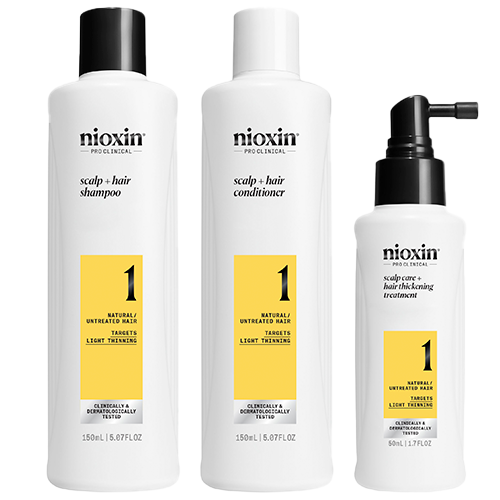 Nioxin Hair System Kit 1 For Natural Hair