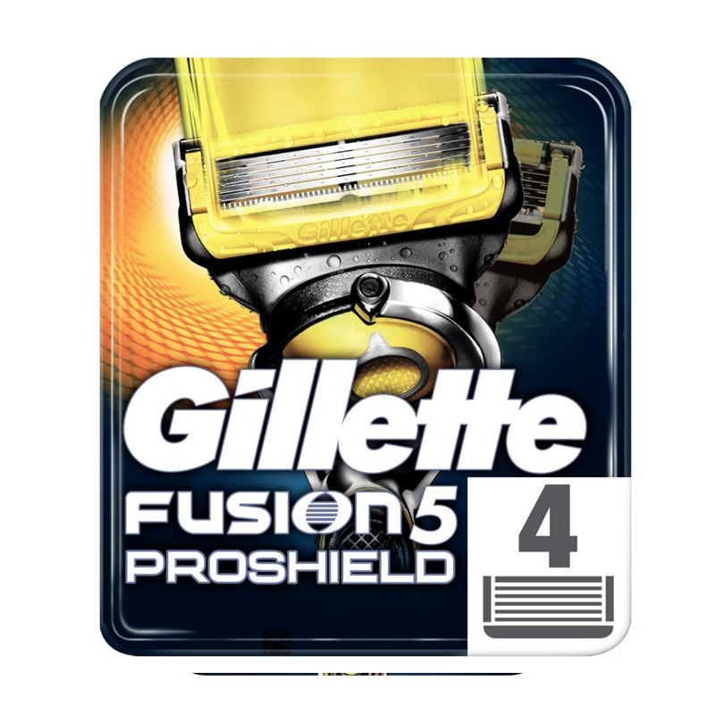 Gillette Fusion5 ProShield Barberblade (4 stk)