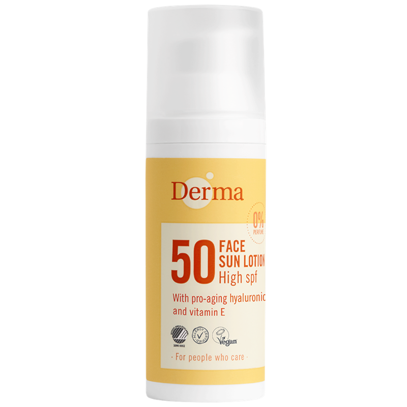 Derma Sun Ansigtssolcreme SPF50 (50 ml)