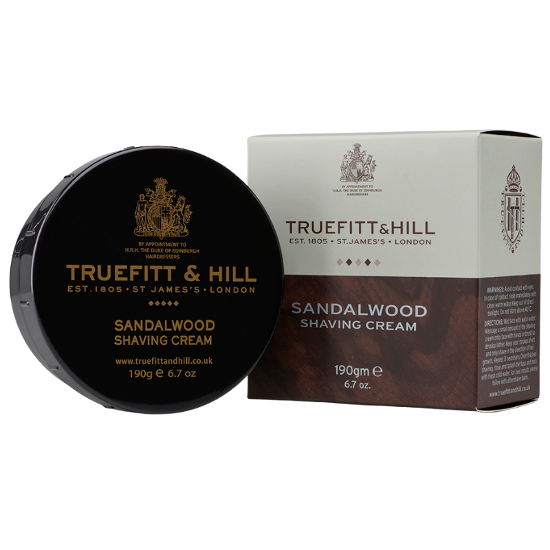 Truefitt & Hill Sandalwood Shave Cream Bowl (190 g)