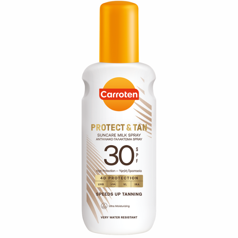Carroten Protect & Tan Milk Spray SPF 30 (200 ml)