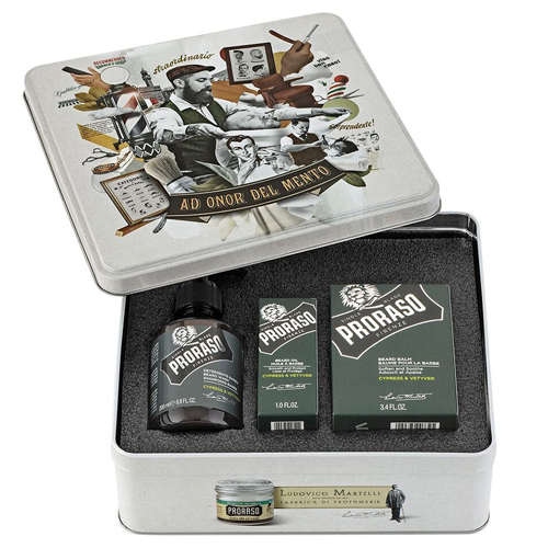 Proraso Gaveæske til skægpleje (Cypress & Vetiver)