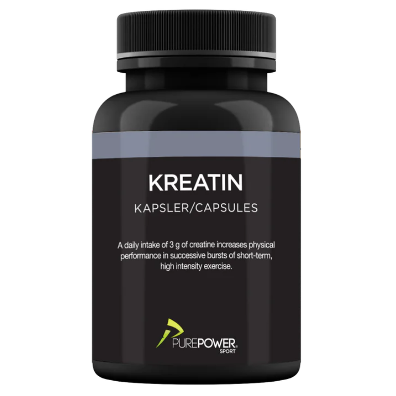 PurePower Kreatin kapsler (120 stk)