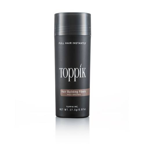 Toppik Brun - Mikrofibre der bekæmper hårtab (27,5 g)