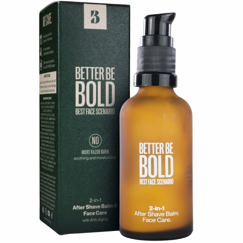 Better Be Bold Best Face Scenario 2in1 Aftershave Balm & Face Cream (50 ml)