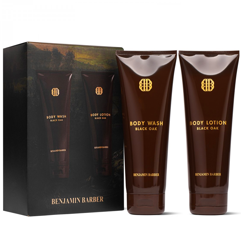 Benjamin Barber Gift Set Black Oak Body Duo (250 ml)