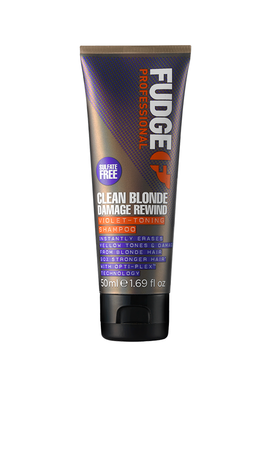 Fudge Clean  Blonde Damage Rewind Violet Shampoo (50 ml)