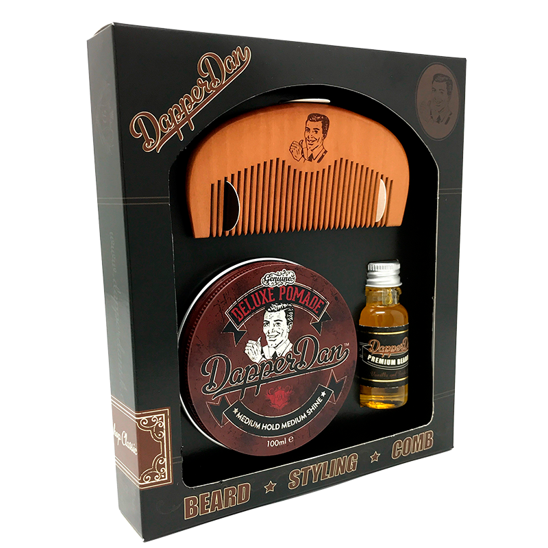 Dapper Dan Hair & Beard Deluxe Pomade Gaveæske