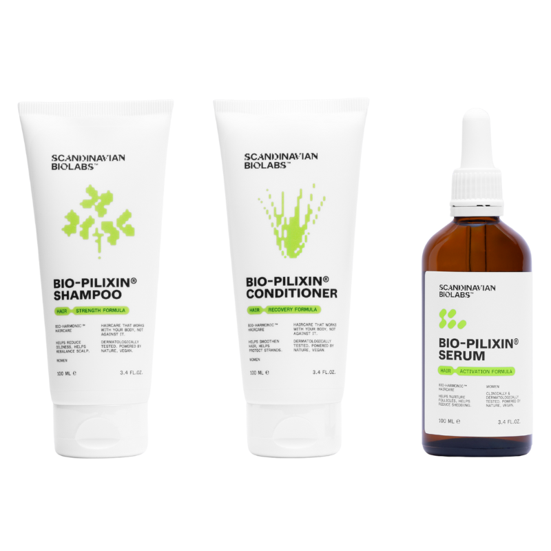 Scandinavian Biolabs Hair Activation Routine Women (3 x 100 ml) Scandinavian Biolabs Hair Activation Routine Women (3 x 100 ml)