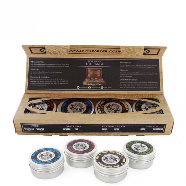 Dear Barber Mini Styling Collection (4 x 20ml) (1 stk)