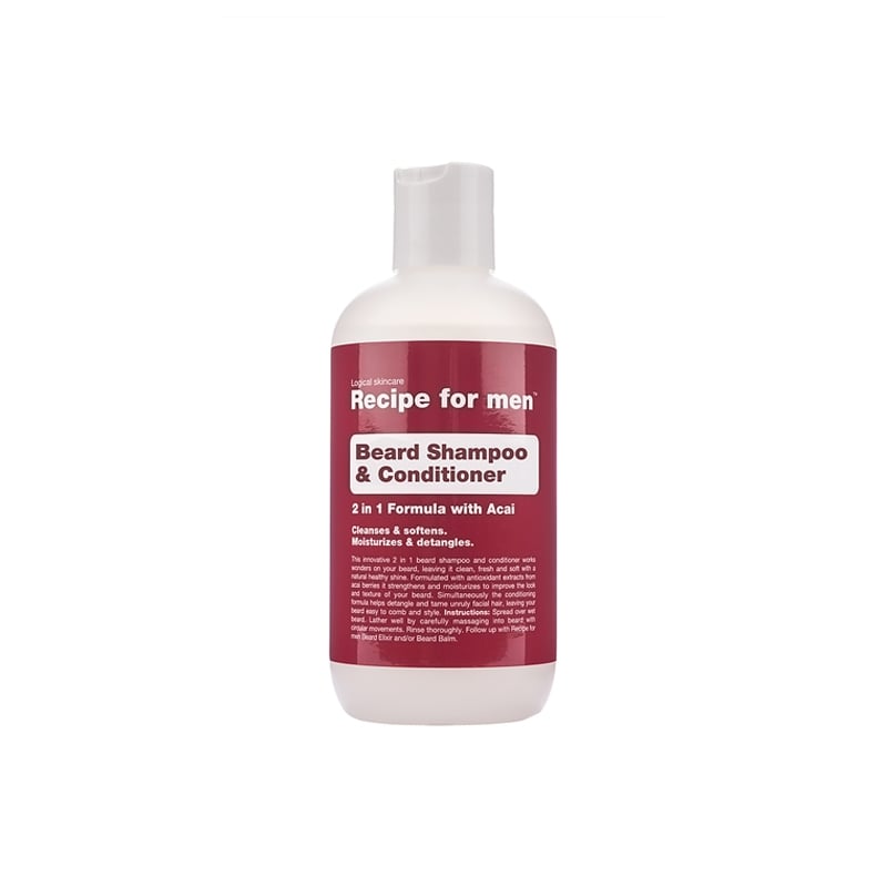 Recipe for Men Beard Shampoo & Conditioner (250 ml)