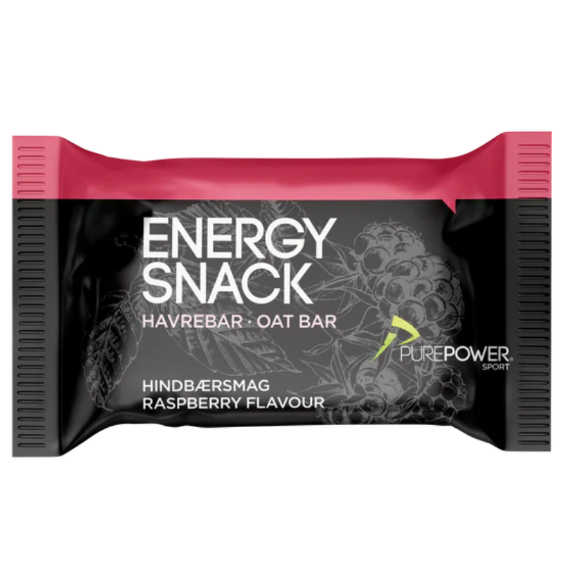 PurePower Energy Snack Hindbær (60 g)