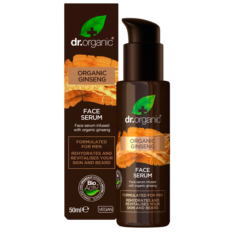 Dr. Organic Mens Ginseng Face Serum (50 ml)